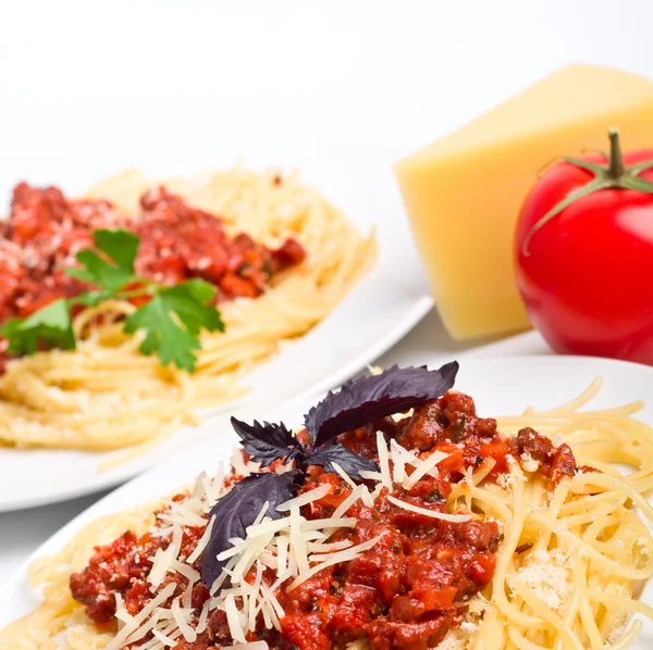 Spaghetti with bolognese sauce — Stock Photo, Image