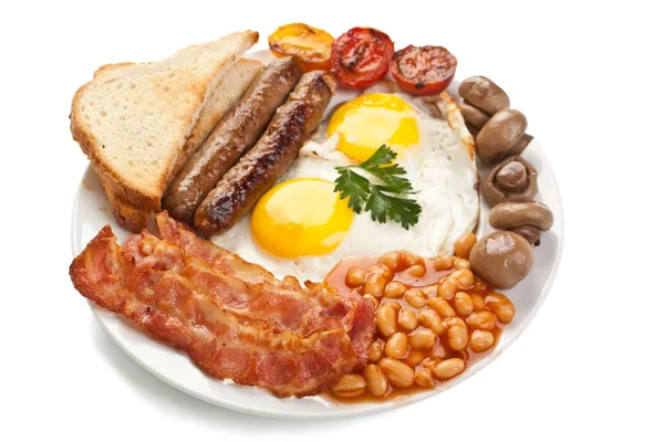 Traditional english breakfast — Stock Photo, Image