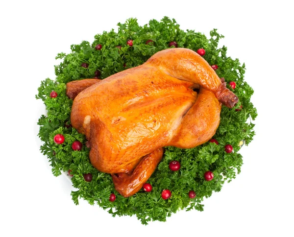 Pollo con perejil — Foto de Stock