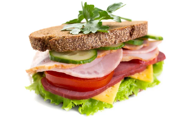 Gesundes Sandwich — Stockfoto