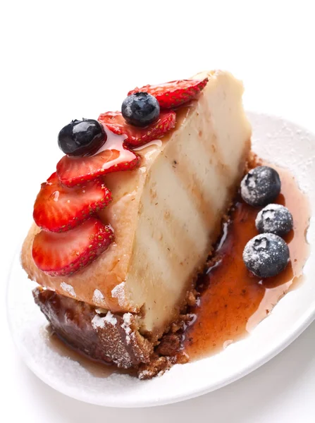 Ciasta na talerzu — Zdjęcie stockowe
