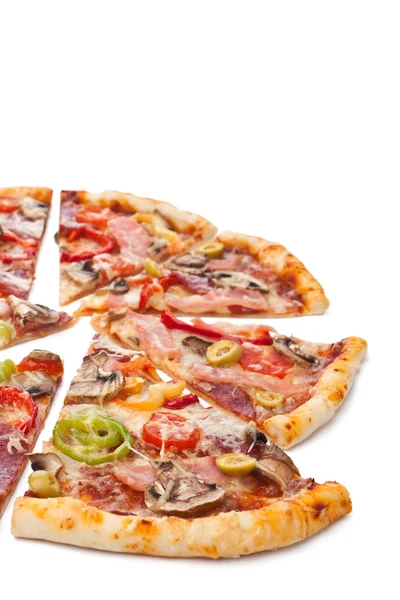 Fetta di pizza — Foto Stock