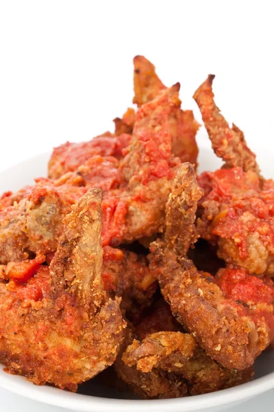 Spicy buffalo chicken wings — Stock Photo, Image