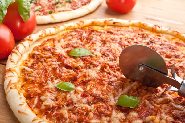 Margharita pizza — Stock Photo, Image