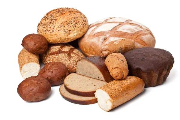 Ekmek çeşitler — Stok fotoğraf