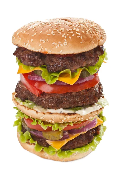 Big tasty hamburger — Stock Photo, Image
