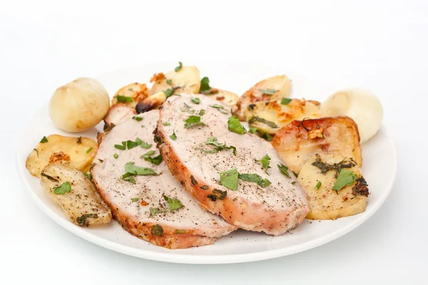 Baked pork — Stock Photo, Image