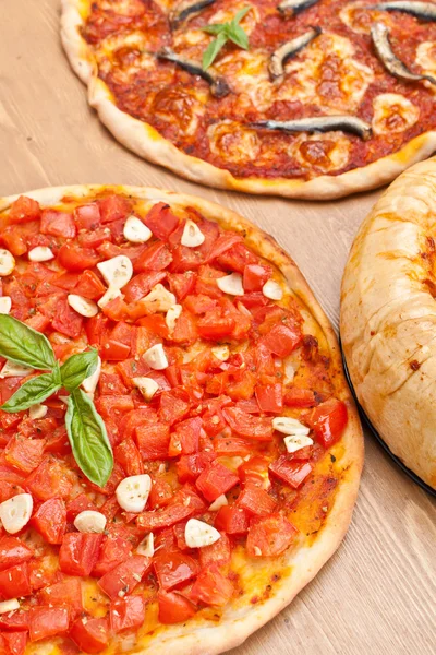 Pizza alla marinara — Stockfoto