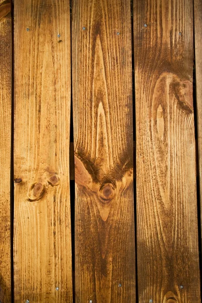 Texture of a wooden plank wall — Stock Photo, Image