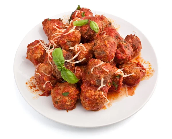 Meatballs in sauce — Stock Photo, Image