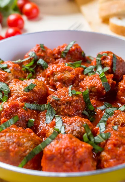 Meatballs in Sauce — Stock Photo, Image