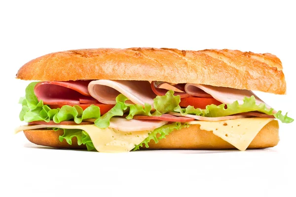 Panino alla baguette — Foto Stock