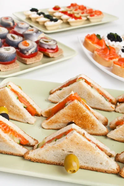 Club sandwiches — Stock Photo, Image