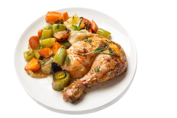 Roasted Chicken Leg — Stock Photo, Image