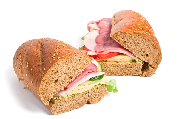 Baguette-Sandwich — Stockfoto