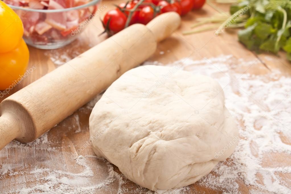 Ball of Pizza Dough