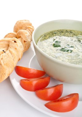 kremalı ıspanak çorbası