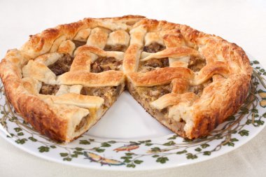 lezzetli mantarlı börek 