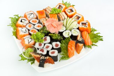 büyük renkli sushi set