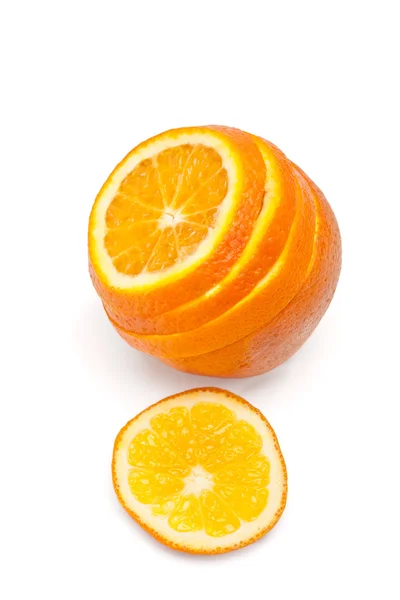 Läckra färska apelsiner — Stockfoto