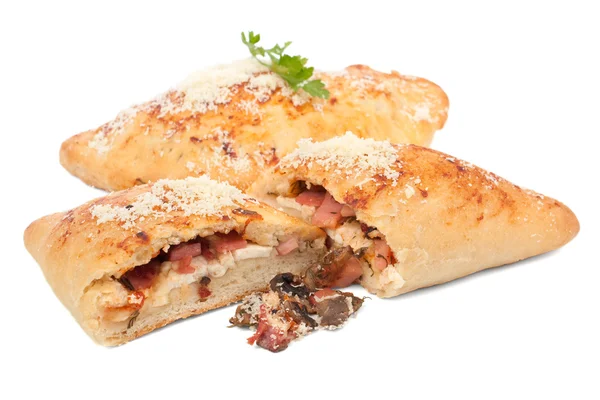 Calzone pizza — Zdjęcie stockowe