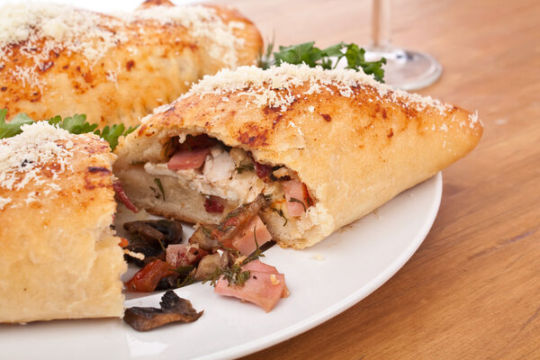 Calzone pizza