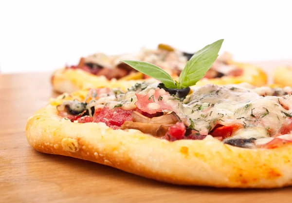 Különböző típusú pizza — Stock Fotó