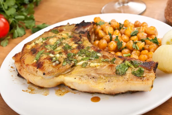 Chuletas de cerdo cítricas mexicanas — Foto de Stock