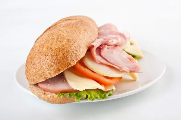 Stuffed sandwich — Stock Photo, Image
