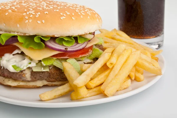 Cheeseburger — Stock Photo, Image