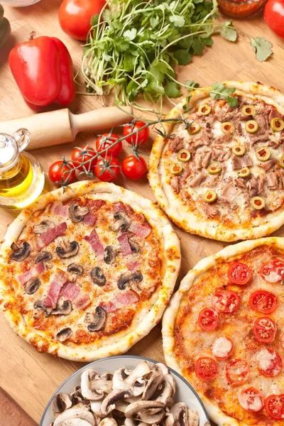 Pizzas — Stock Photo, Image