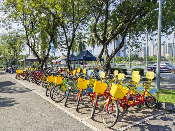 Kuala Lumpur Malaysia Mai 2022 Fahrradverleih Für Die Öffentlichkeit Titiwangsa — Stockfoto