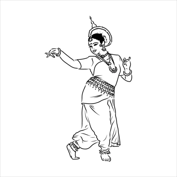 Bharata natyam Vector Images | DepositPhotos