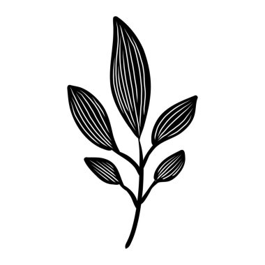 Çiçek fantezisi. fantezi soyut çiçek vektör llüstrasyonu