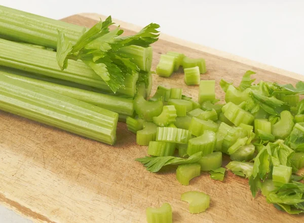 Chopped celery — Stock Photo, Image