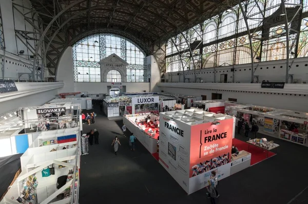 PRAG, CZECH Cumhuriyet 23 Eylül: Book World Prag 20226rd Uluslararası Kitap Fuarı ve Edebiyat Festivali.