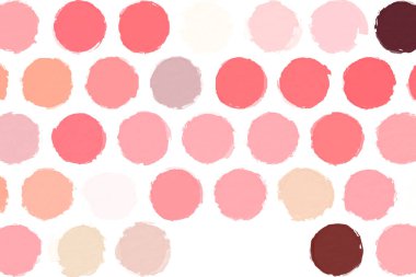 Kabataslak dokuya sahip renkli soyut daireler. Renkli desen arka planı. Yaratıcı duvar kağıdı veya tasarım sanatı için resim