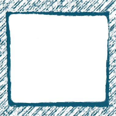 Soyut renkli arkaplan / Mavi çerçeve