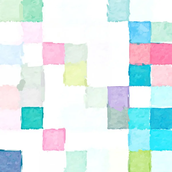 Χρωματισμένο Φόντο Τετράγωνο Μοτίβο Εικόνα Για Δημιουργική Ταπετσαρία Έργο Τέχνης — Φωτογραφία Αρχείου