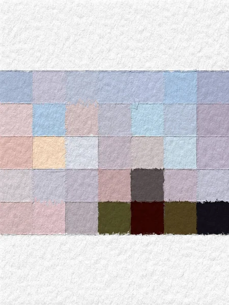 Gekleurde Vierkante Patroon Achtergrond Foto Voor Creatief Behang Design Kunstwerk — Stockfoto