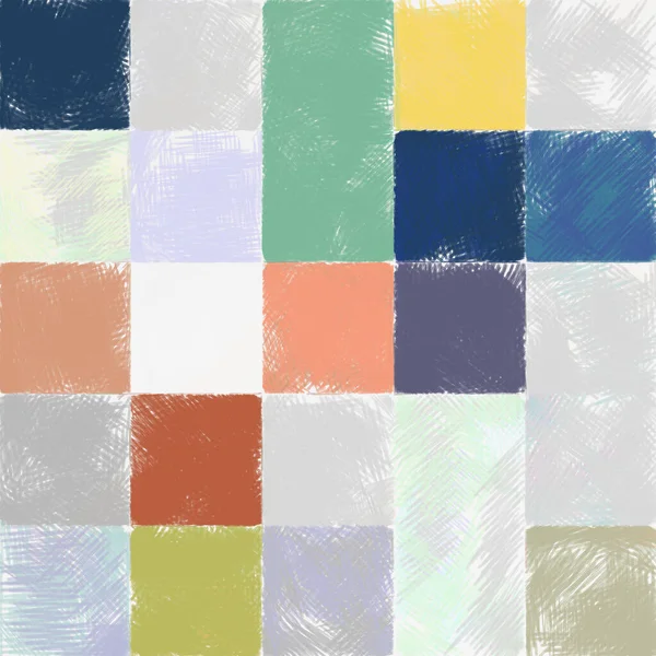 Gekleurde Vierkante Patroon Achtergrond Foto Voor Creatief Behang Design Kunstwerk — Stockfoto