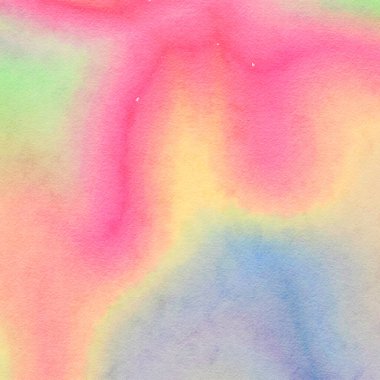 Arka planlar için tatlı pastel, suluboya kağıt dokusu. Renkli soyut desen. Fırça darbesi grafiği soyut. Yaratıcı duvar kağıdı veya tasarım sanatı için resim.