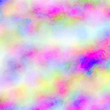 Arka planlar için tatlı pastel, suluboya kağıt dokusu. Renkli soyut desen. Fırça darbesi grafiği soyut. Yaratıcı duvar kağıdı veya tasarım sanatı için resim.