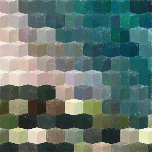 Mozaic Abstract Colorat Fundal Textural Dur Fundal Model Pătrat Colorat — Fotografie, imagine de stoc