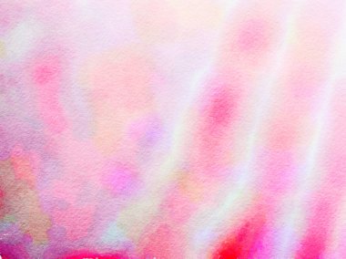 Renkli soyut desen. Arka planlar için tatlı pastel, suluboya kağıt dokusu. Fırça darbesi grafiği soyut. Yaratıcı duvar kağıdı veya tasarım sanatı için resim.