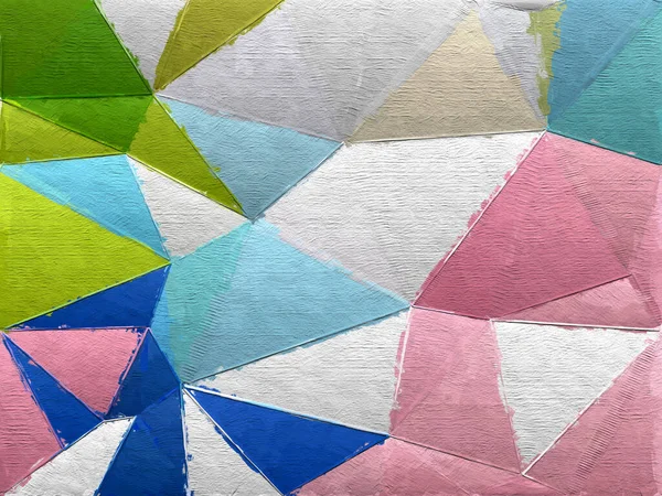 Kabataslak Desenli Geometrik Renkli Desen Arkaplan Dokusu Duvarı Metin Için — Stok fotoğraf