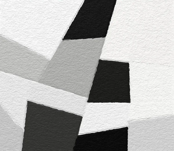 Zwart Wit Geometrische Patroon Met Een Ruwe Textuur Achtergrond Achtergrond — Stockfoto