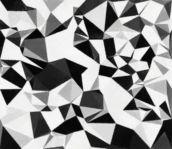Czarno Biały Wzór Geometryczny Szorstkim Tłem Tekstury Tło Tekstury Ściany — Zdjęcie stockowe