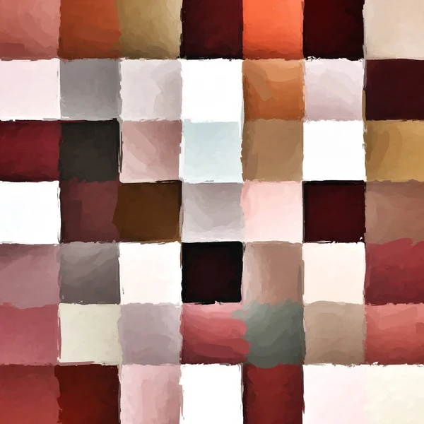 Geometrische Kleurrijke Patroon Met Een Ruwe Textuur Achtergrond Achtergrond Textuur — Stockfoto