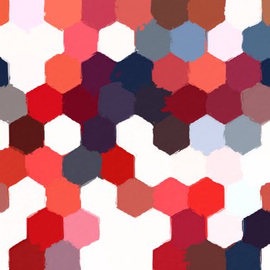 Kabataslak desenli geometrik renkli desen. Arkaplan dokusu duvarı ve metin için kopyalama alanı var. Yaratıcı duvar kağıdı veya tasarım sanatı için resim.